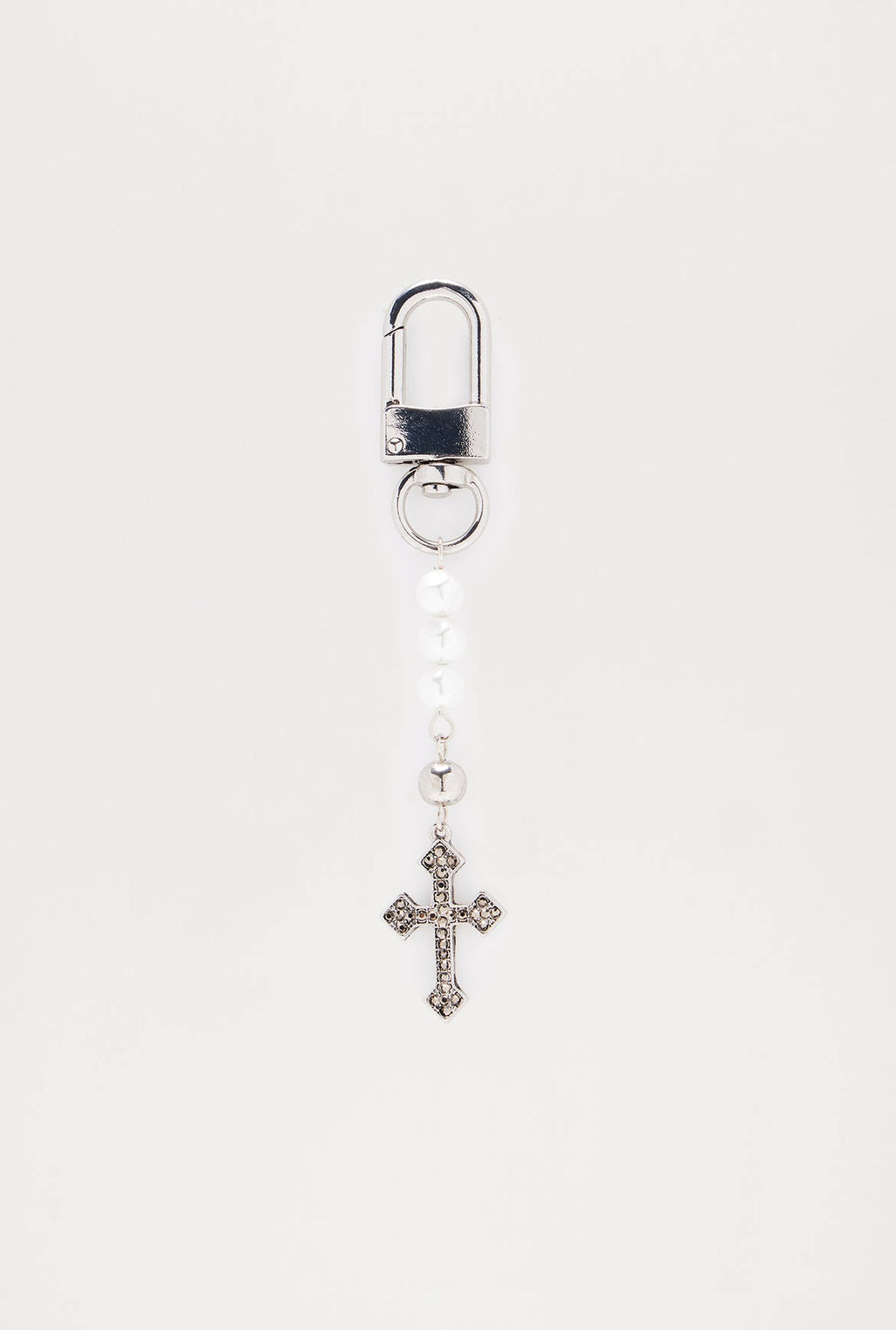FASHIONNOVA Wisp Cross Keychain