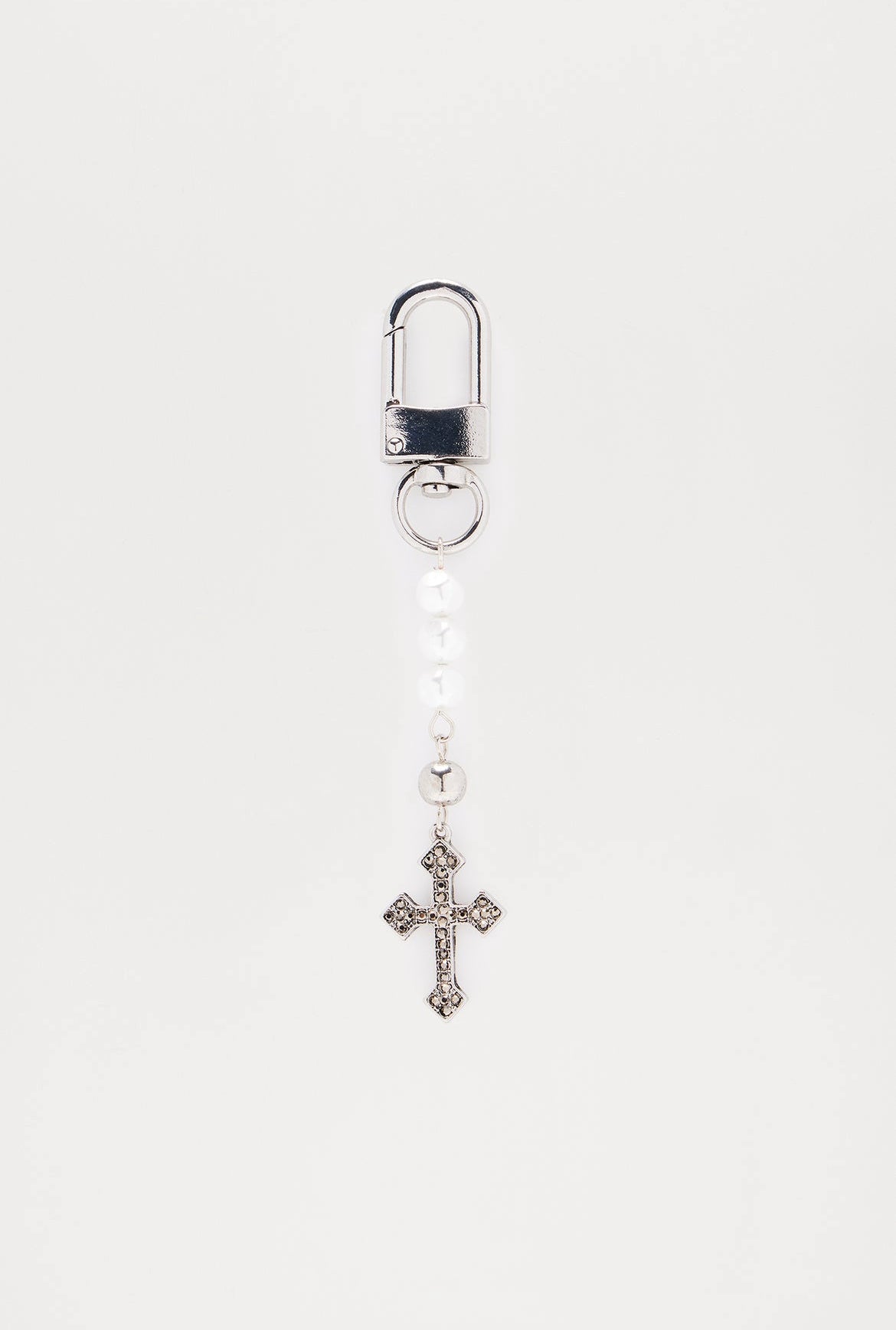 FASHIONNOVA Wisp Cross Keychain