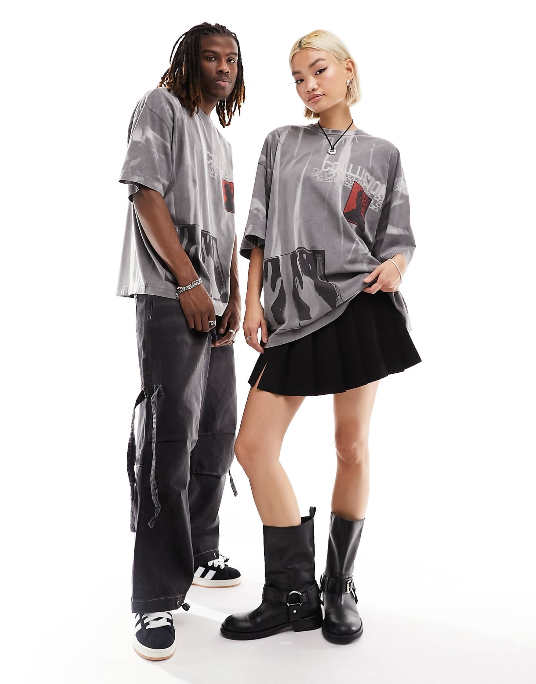 Collusion Unisex Graphic T-Shirt