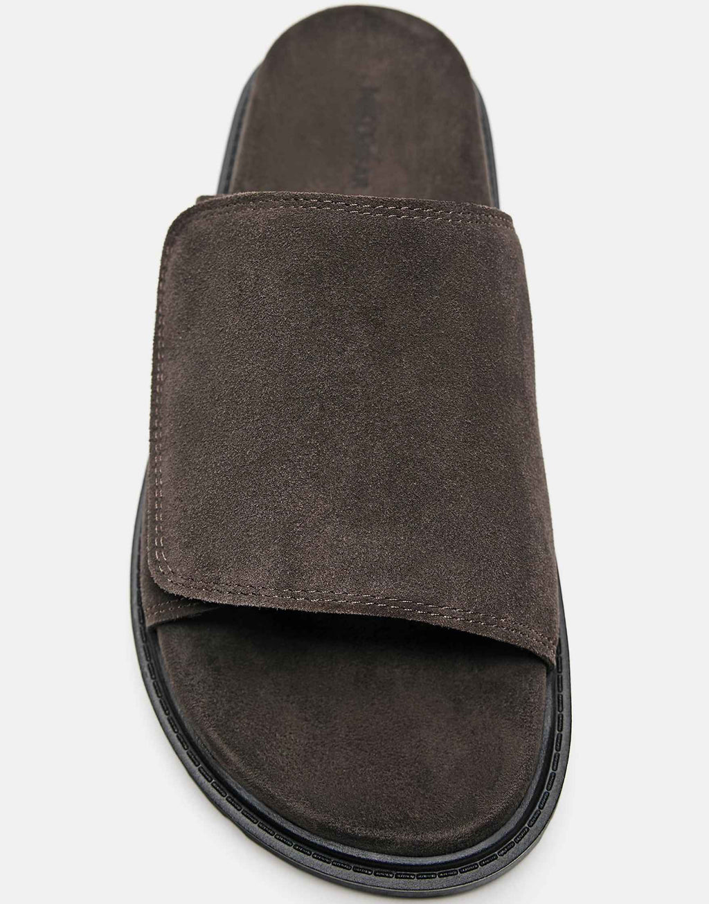 Pull&Bear Leather Slider Sandals