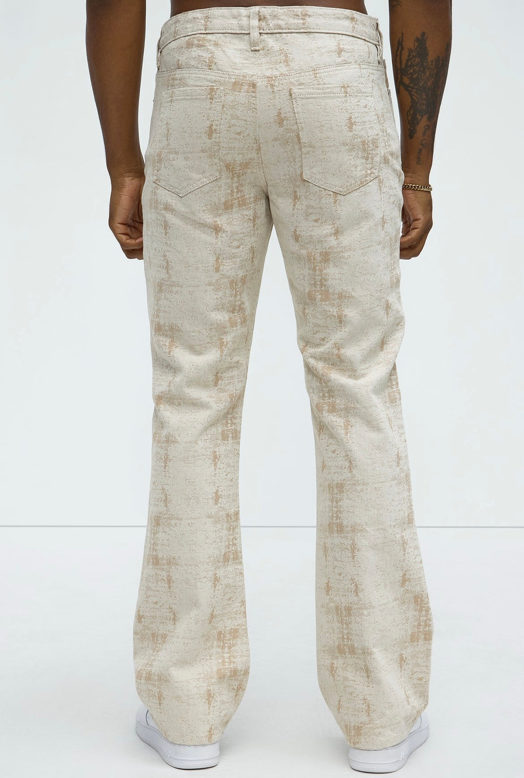 FASHIONNOVA Stacked Slim Flare Pants