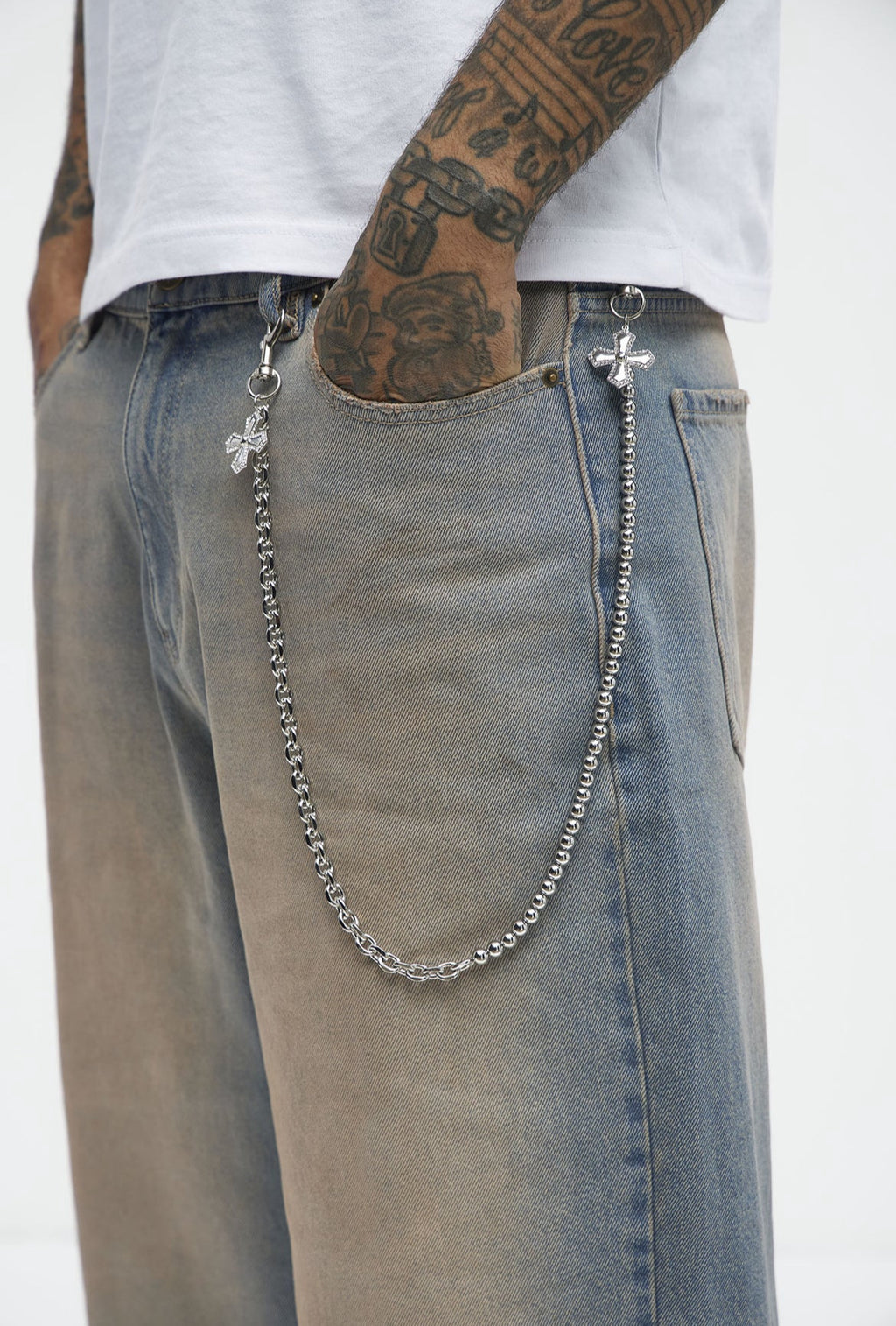 FASHIONNOVA Galileo Cross Link Pant Chain