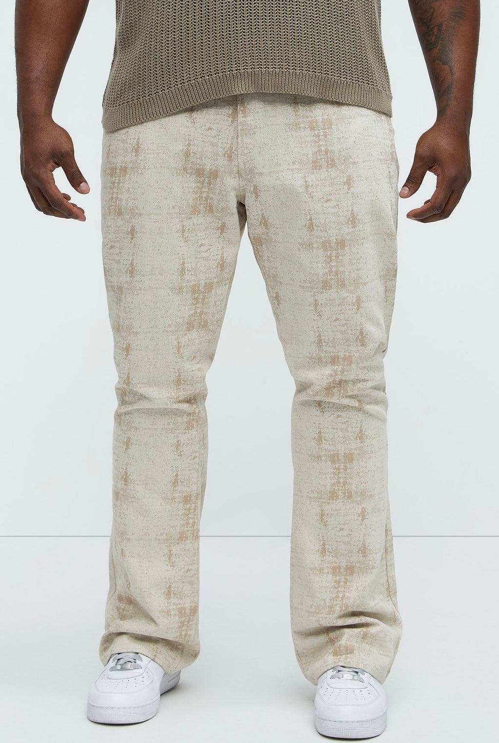 FASHIONNOVA Stacked Slim Flare Pants