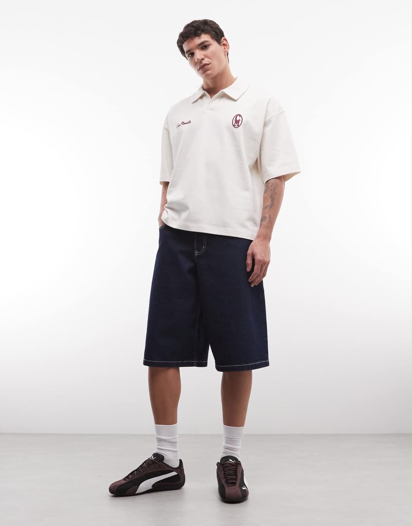 ASOS Boxy Oversized Polo