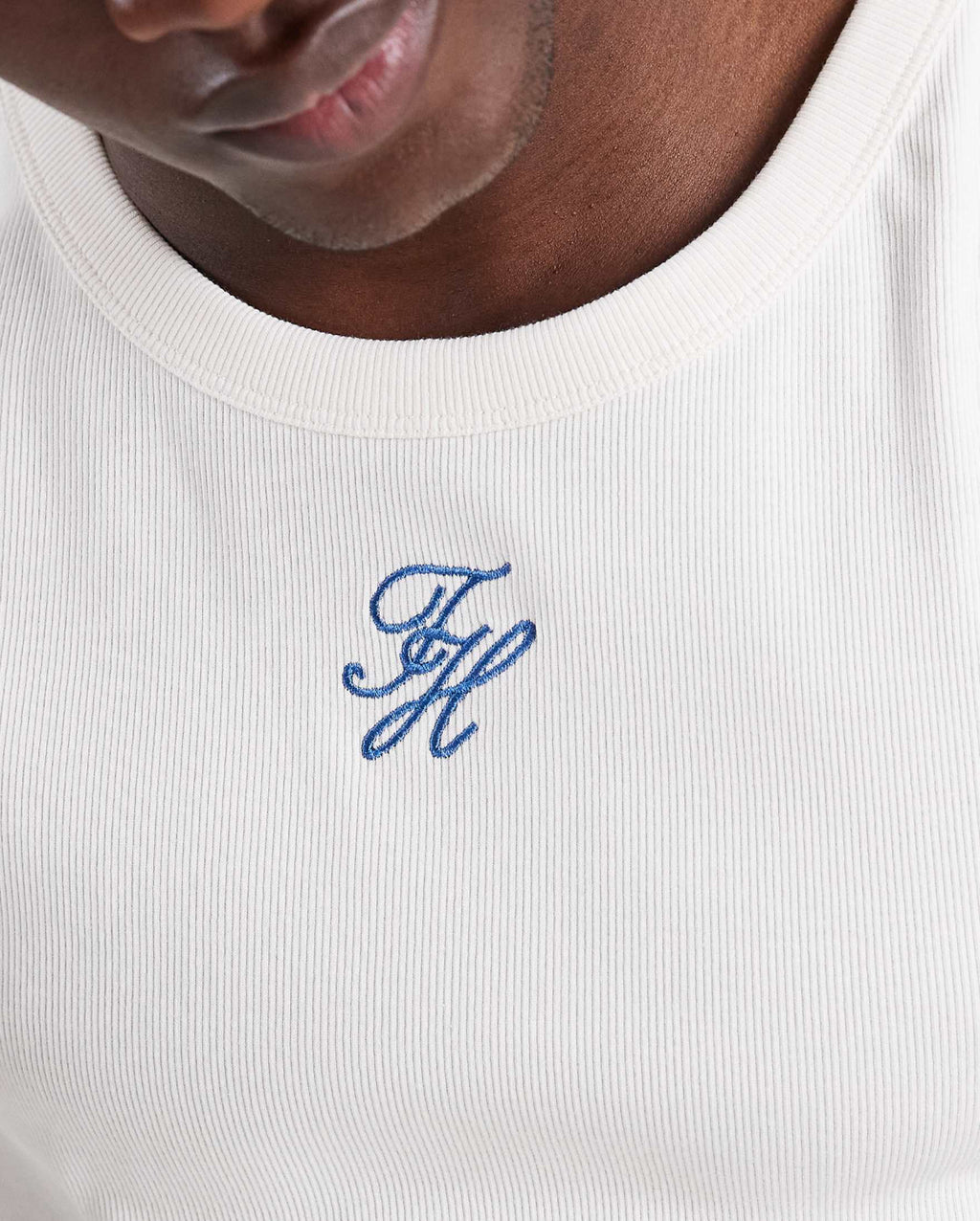 Tommy Hilfiger Logo Ribbed Tank Top