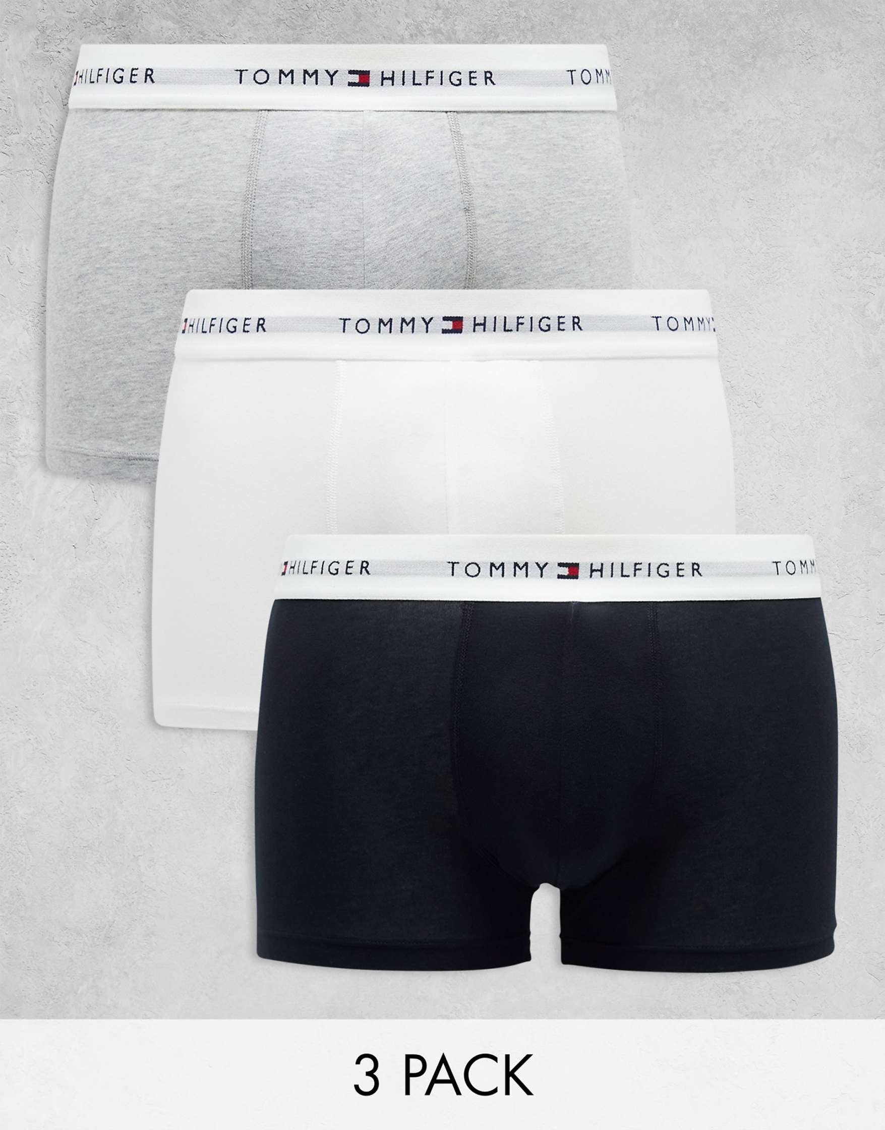 Tommy Hilfiger 3 Pack Logo Trunks
