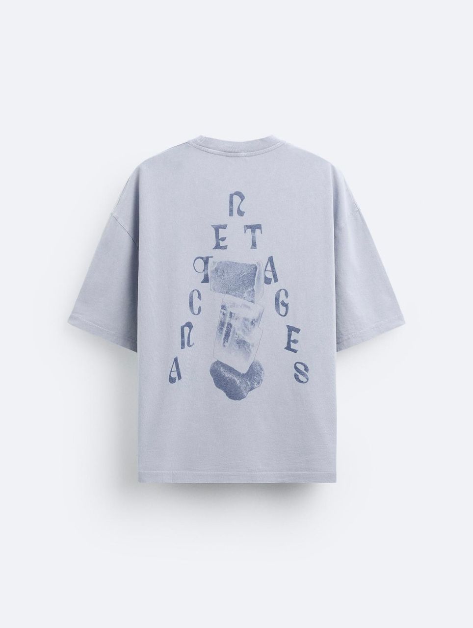 Zara T-Shirt With Printed Graphics