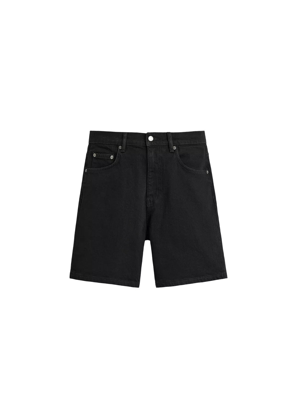Zara Regular Fit Denim Bermuda Shorts